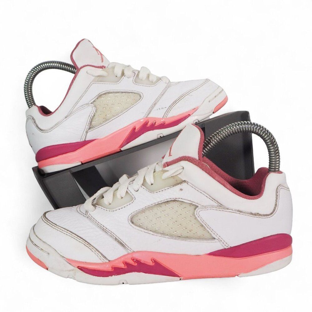 Air Jordan 5 Retro Low PS 'Crafted For Her' Sneakers DX4389-116 Youth 3‎